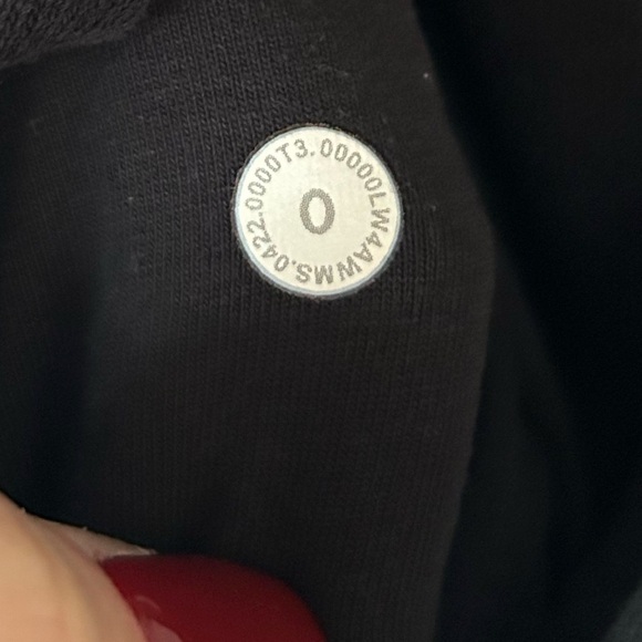 Lululemon Scuba Full-Zip Hoodie Black Size 0 2022 Version - Picture 10 of 12